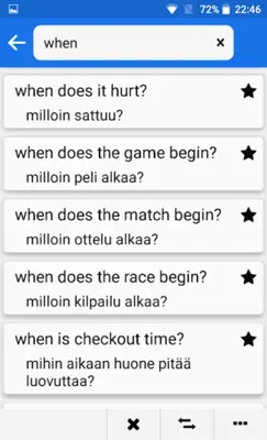 Finnish - English  Dictionary & Education android App screenshot 4